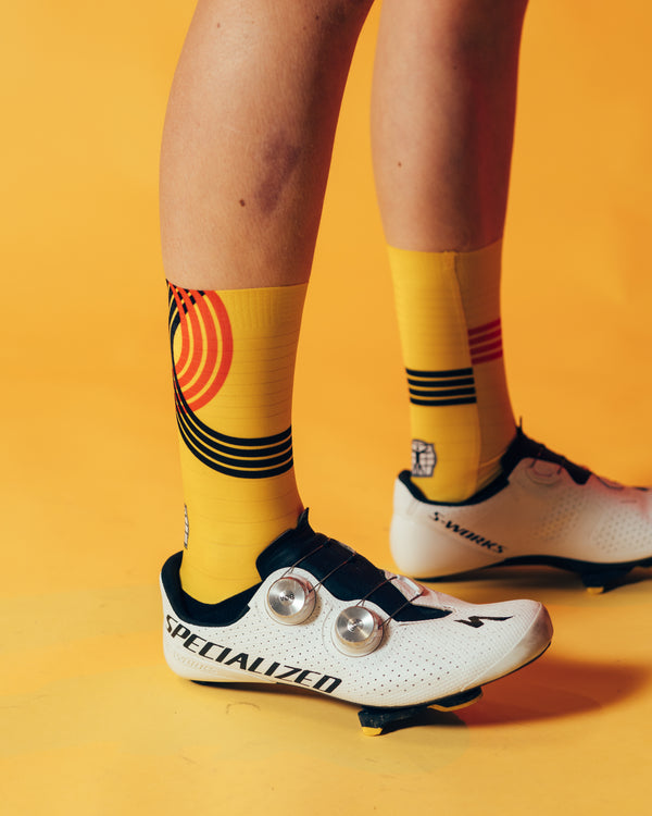 Technical Socks / Yellow - Olympic Edition