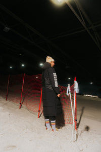 Long Down Jacket - Women
