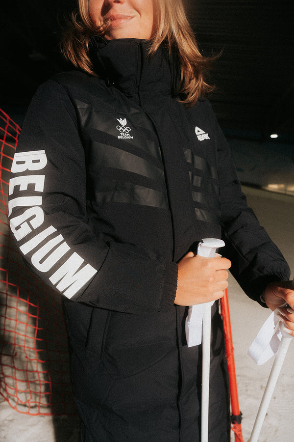 Long Down Jacket - Women