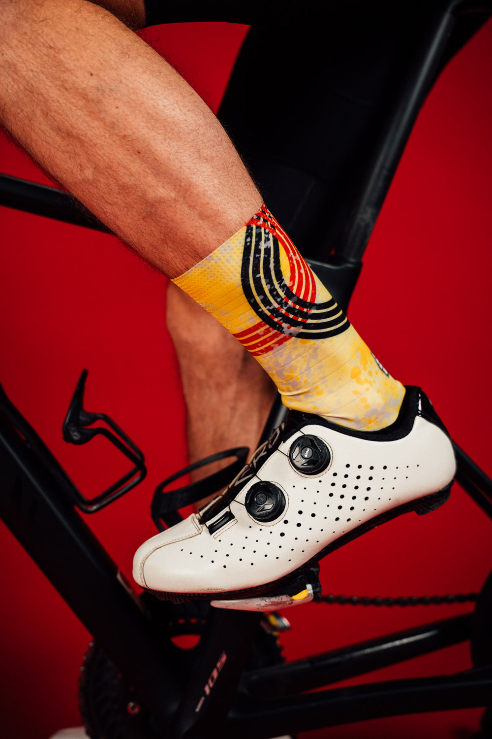 Technical Socks Yellow - Winter Olympic Edition