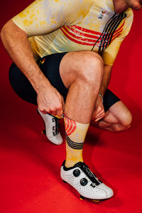 Technical Socks Yellow - Winter Olympic Edition
