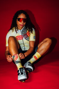 Technical Socks Yellow - Winter Olympic Edition